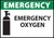 Emergency oxygen Sign