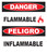 Danger Flammable Sign