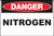 Danger Nitrogen Sign