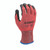 Z-Force Cut-Resistant Glove 12/pack, 18 Gauge ANSI A3 Red Bio-based fiber/HPPE shell, Bio-based PPU palm coated, Touchscreen 11-103
