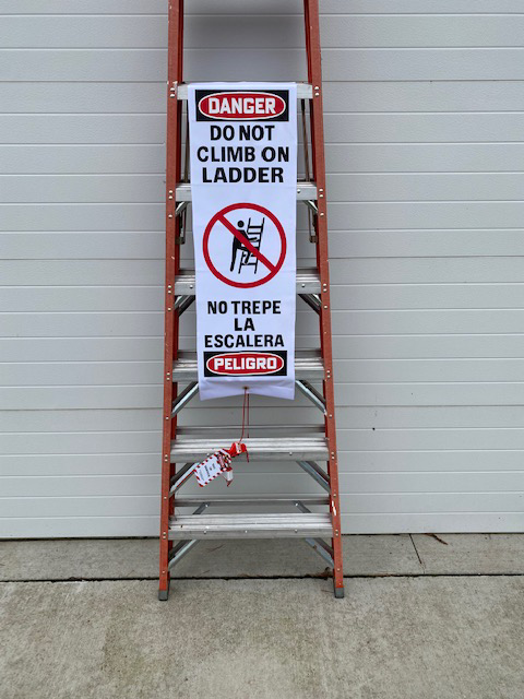 Ladder Lockout Cover Kit Zing Safety