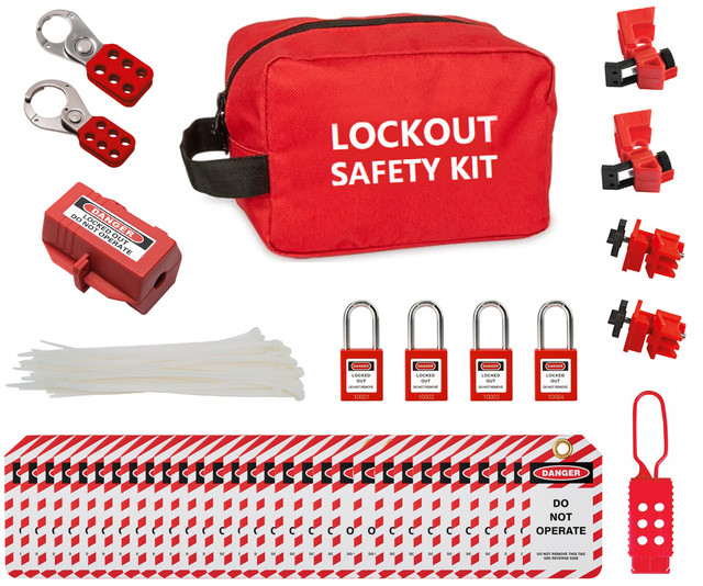 Portable Electrical Lockout Tagout Kit - 7859 - ZING Green Safety Products