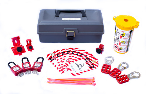 Electrical Lockout Toolbox Kit | Zing