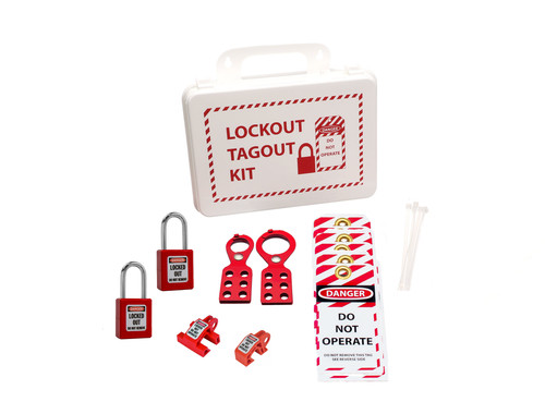 USA Lockout Tagout Case Kit, 17 Components - 7155 - ZING Green Safety ...