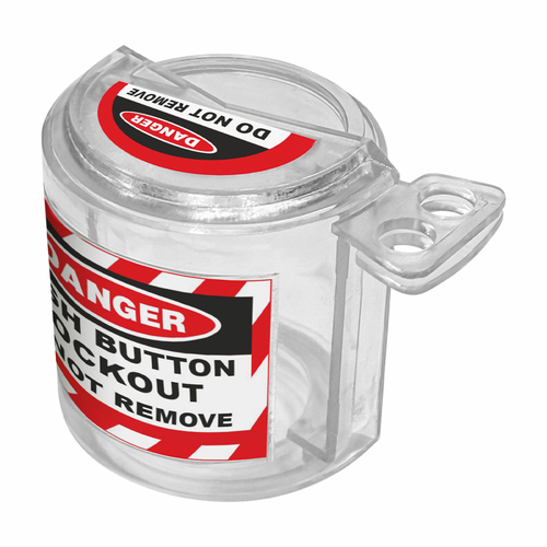 Emergency Stop Button Lockout, Shielded Buttons - #7663 - ZING