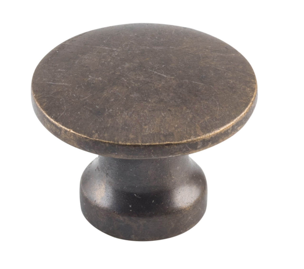 Tradco Flat Cabinet Knob, 25mm