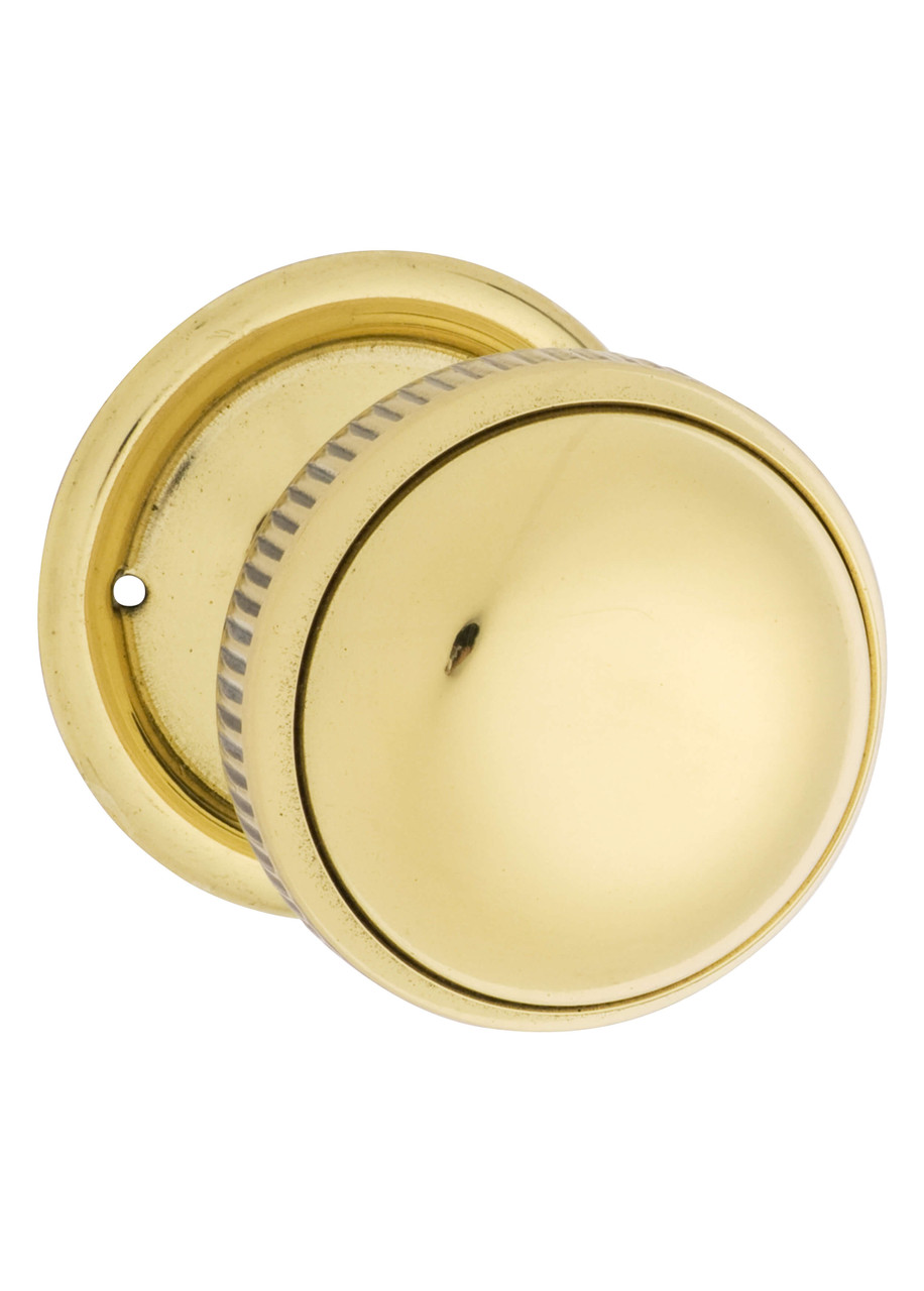 Beehive Knob - Unlacquered Brass House of Brass Ltd