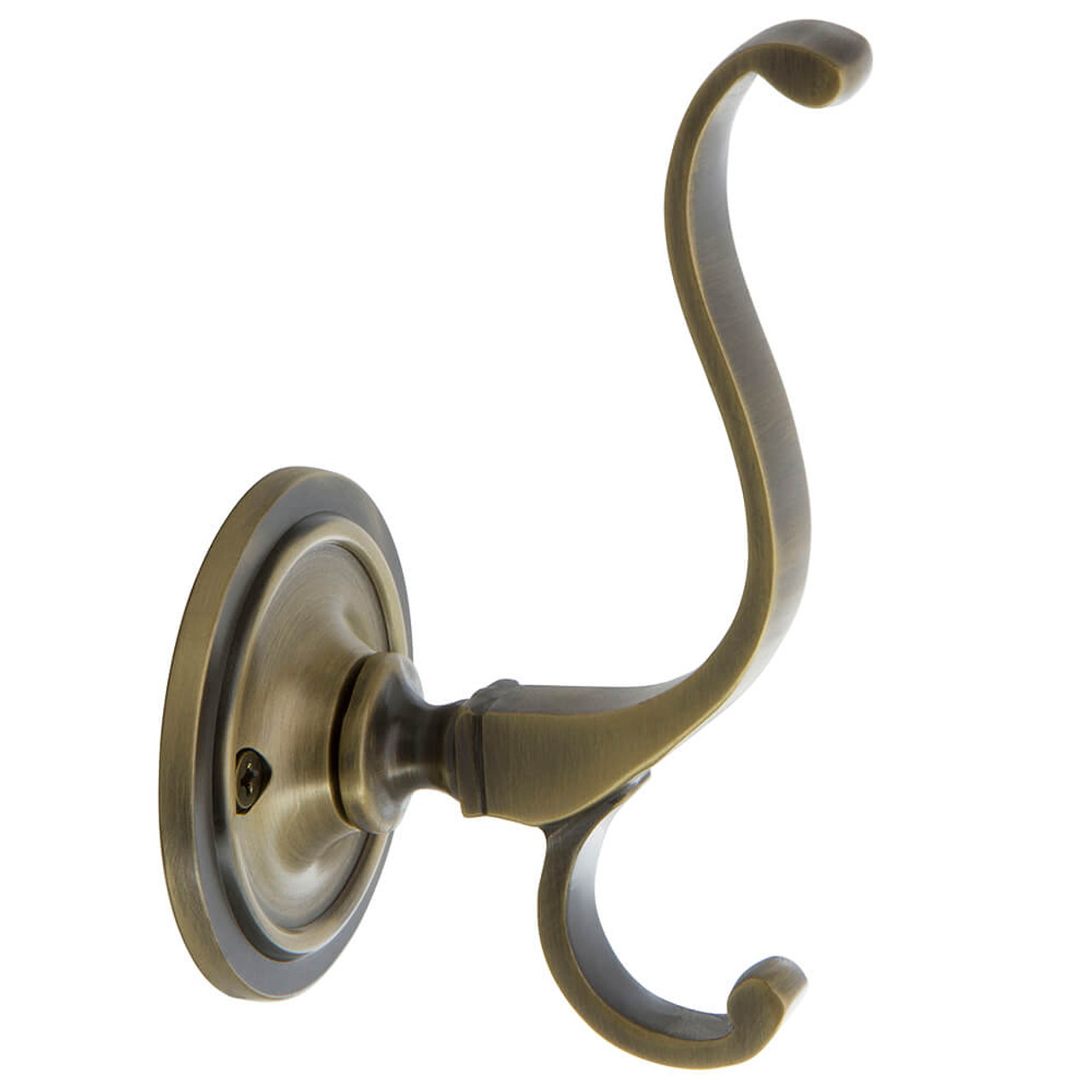 Coat Hook Antique Brass