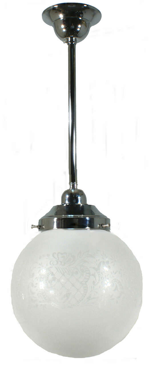 French glass clearance pendant light