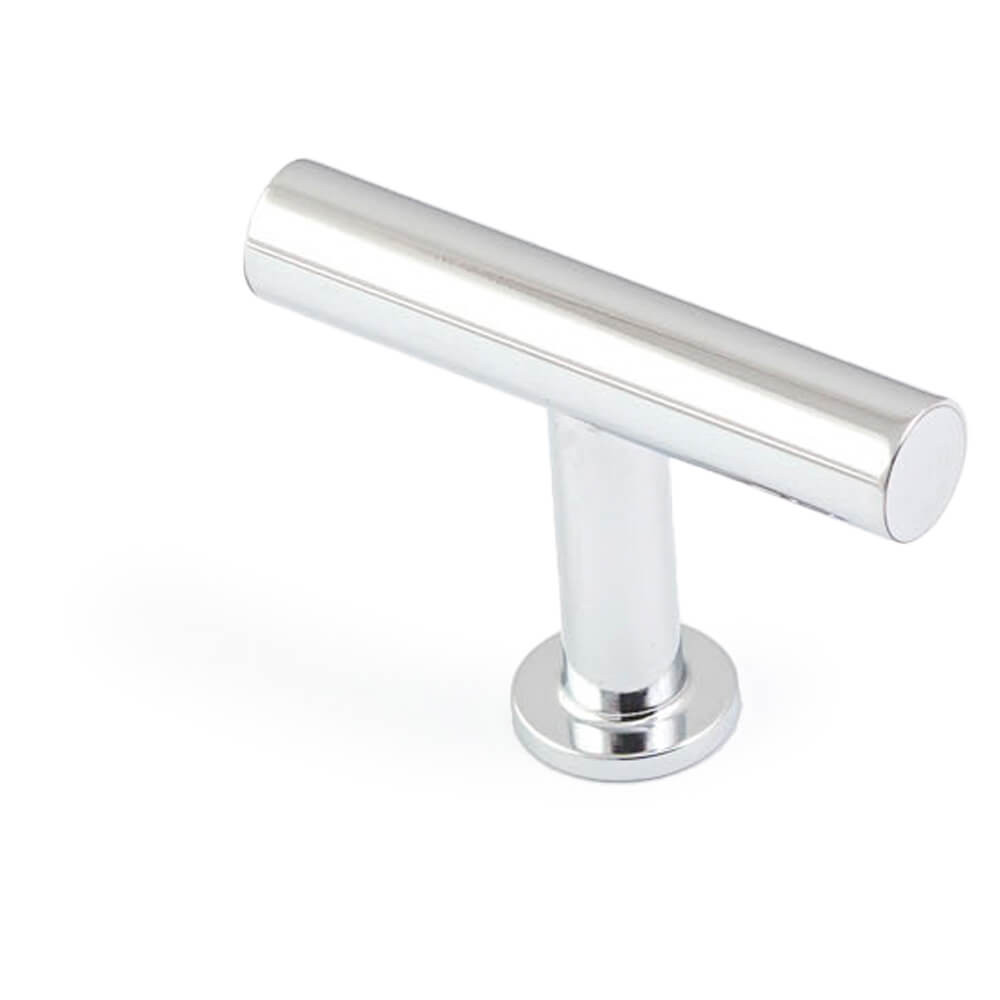 Castella Stirling T Bar Cabinet Knob | 50mm | Chrome