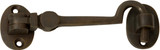 Tradco Oval Cabin Hook - 100mm - Antique Brass