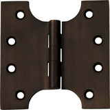 Tradco Parliament Hinge - 100 x 100mm - Antique Brass