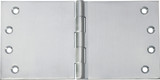 Tradco Broad Butt Hinge - 100 x 200mm - Satin Chrome