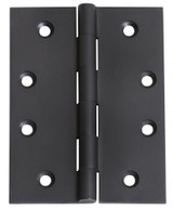 Tradco Fixed Pin Hinge - 100 x 75mm - Matte Black