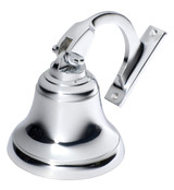 Tradco Ships Bell with Rope - 100mm - Chrome