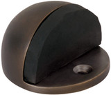 Tradco Oval Floor Mounted Door Stop - 29mm - Antique Brass