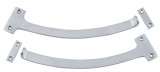 Tradco Fanlight Stop - 190mm - Satin Chrome (Pair)