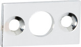 Tradco Flat Plate Bolt Keeper - 7.5mm Bolt - Chrome