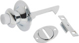 Tradco Deco Push Button Catch - 39 x 29mm - Chrome