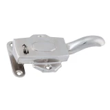 Tradco Kitchen Dresser Latch - Right Hand - 10mm Offset - Satin Nickel