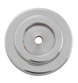 Tradco Cabinet Knob Backplate - Chrome