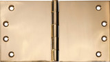 Tradco Broad Butt Hinge - 100 x 175mm - Polished Brass