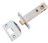 Tradco Premium Split Cam Tubular Latch - 70mm Backset - Chrome