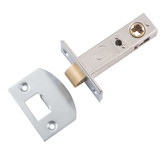 Tradco Premium Split Cam Tubular Latch - 60mm Backset - Satin Chrome