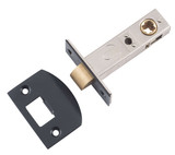 Tradco Premium Split Cam Tubular Latch - 60mm Backset - Matte Black