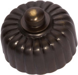 Tradco Fluted Fan Controller - 55mm - Antique Brass