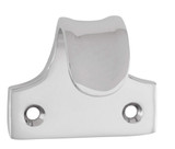 Tradco Dished Sash Window Lift - 38 x 45 x 30mm - Polished Nickel