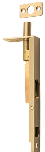 Tradco Flush Bolt - 150 x 19mm - Satin Brass