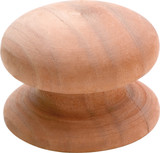 Tradco Timber Cupboard Knob - 40mm - Mahogany