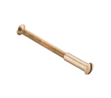 Tradco Tie Bolt (One Only) - 56mm x M4 Thread - Satin Brass
