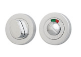 Iver Premium Round Privacy Turn & Indicator - 52mm/4mm Spindle - Chrome