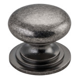 Iver Sarlat Cabinet Knob - 38mm - Distressed Nickel