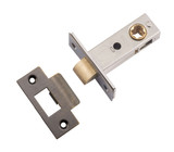 Iver Split Cam Tubular Latch with 'T' Striker - 45mm Backset - Signature Brass
