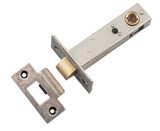 Iver Split Cam Tubular Latch with 'T' Striker - 70mm Backset - Distressed Nickel
