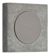 Iver Square Blank Rose Cover - 52 x 52mm - Distressed Nickel