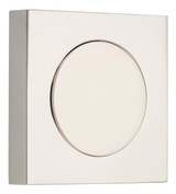 Iver Square Blank Rose Cover - 52 x 52mm - Polished Nickel