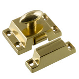 Nostalgic Cabinet Latch - 54 x 49mm - Polished Brass