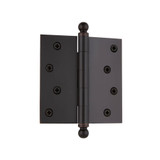 Nostalgic Loose Pin Hinge with Ball Finial - Square - 100 x 100mm - Timeless Bronze