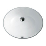 Fienza Karmen Undermounted Basin - 455 x 195 x 380mm - Glossy White