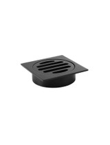 Meir Square Shower Drain - 86mm - Matte Black