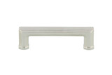 Nostalgic Art Deco Carre Cabinet Pull Handle - Polished Nickel