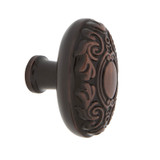 Nostalgic Victorian Cabinet Knob - 45 x 29mm - Timeless Bronze