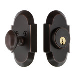 Nostalgic Designer Cottage Deadbolt - 102 x 63mm - Timeless Bronze