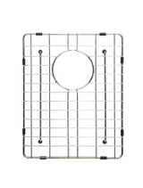 Meir Metal Sink Grid - 333 x 393mm - Stainless Steel