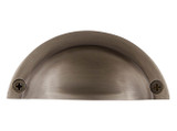Nostalgic Shaker Drawer Pull Handle - 89mm - Antique Pewter