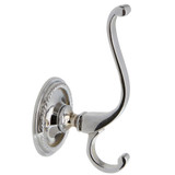 Nostalgic Georgian Rope Coat Hook - 112 x 66mm - Chrome